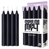 Make Me Melt Drip Candles Jet Drip Candles 4 Pack Drip Candles